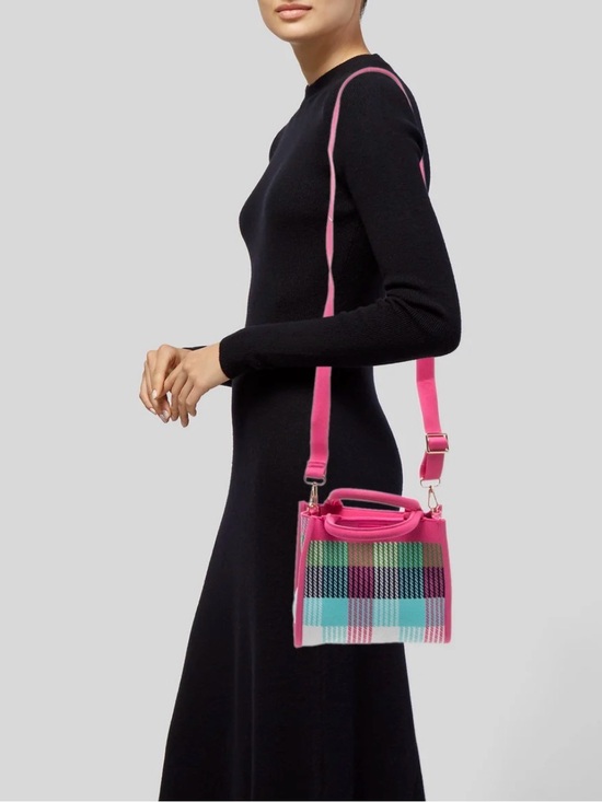 kate spade Handbags - Kate Spade Limited Edition Plaid Knit Crossbody Bag -